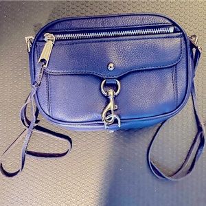 Rebecca minkoff navy blue camera bag. Like new
